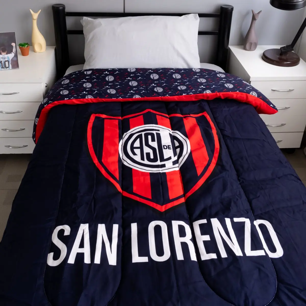 Acolchado Twin Size 160X240Cm San Lorenzo - Imagen 2
