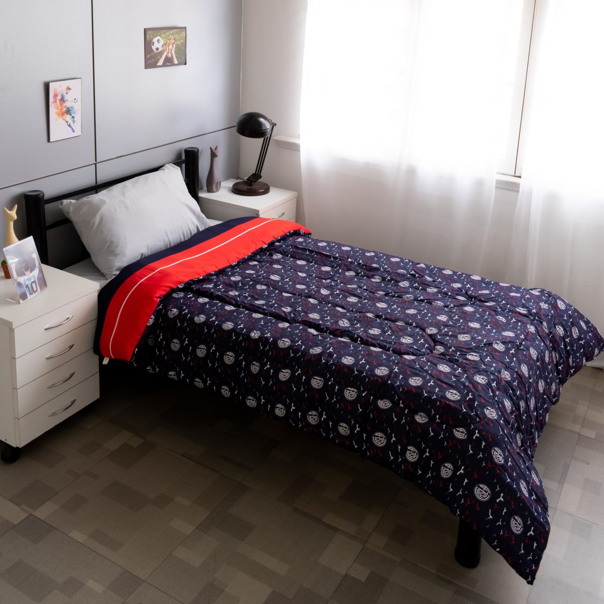 Acolchado Twin Size 160X240Cm San Lorenzo - Imagen 5