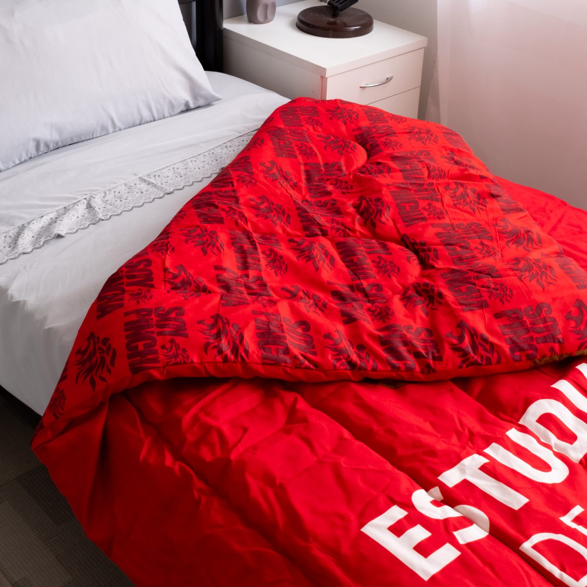 Acolchado Twin Size 160X240Cm Estudiantes - Imagen 4