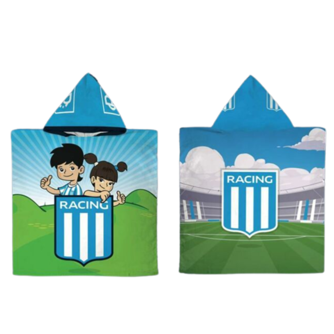 Poncho De Secado Rapido Racing - Imagen 1