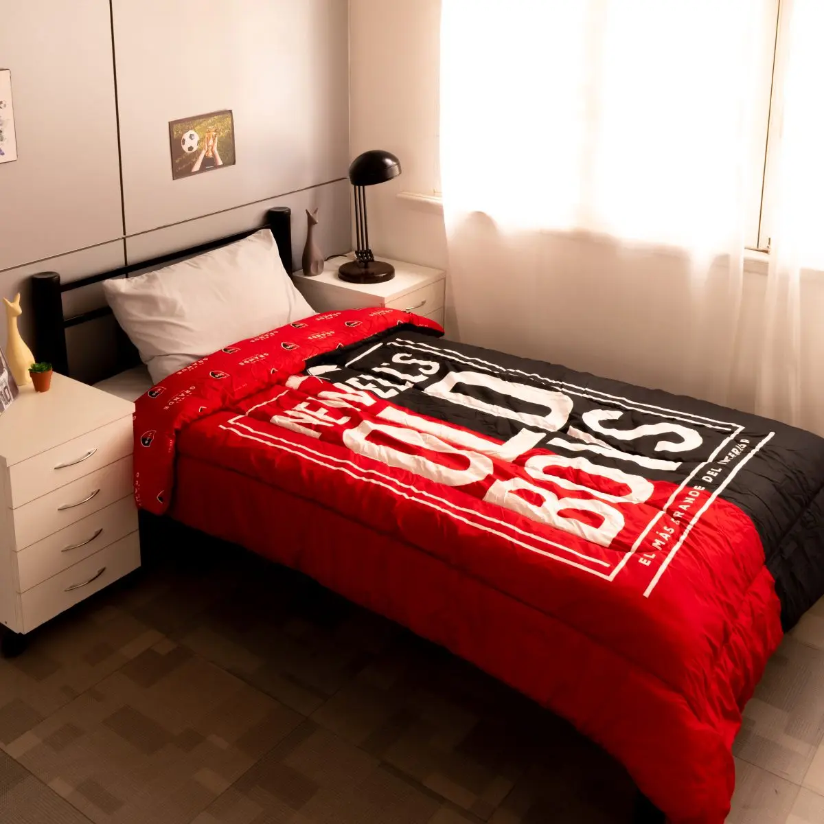 Acolchado Twin Size 160X240Cm Newell'S - Imagen 1