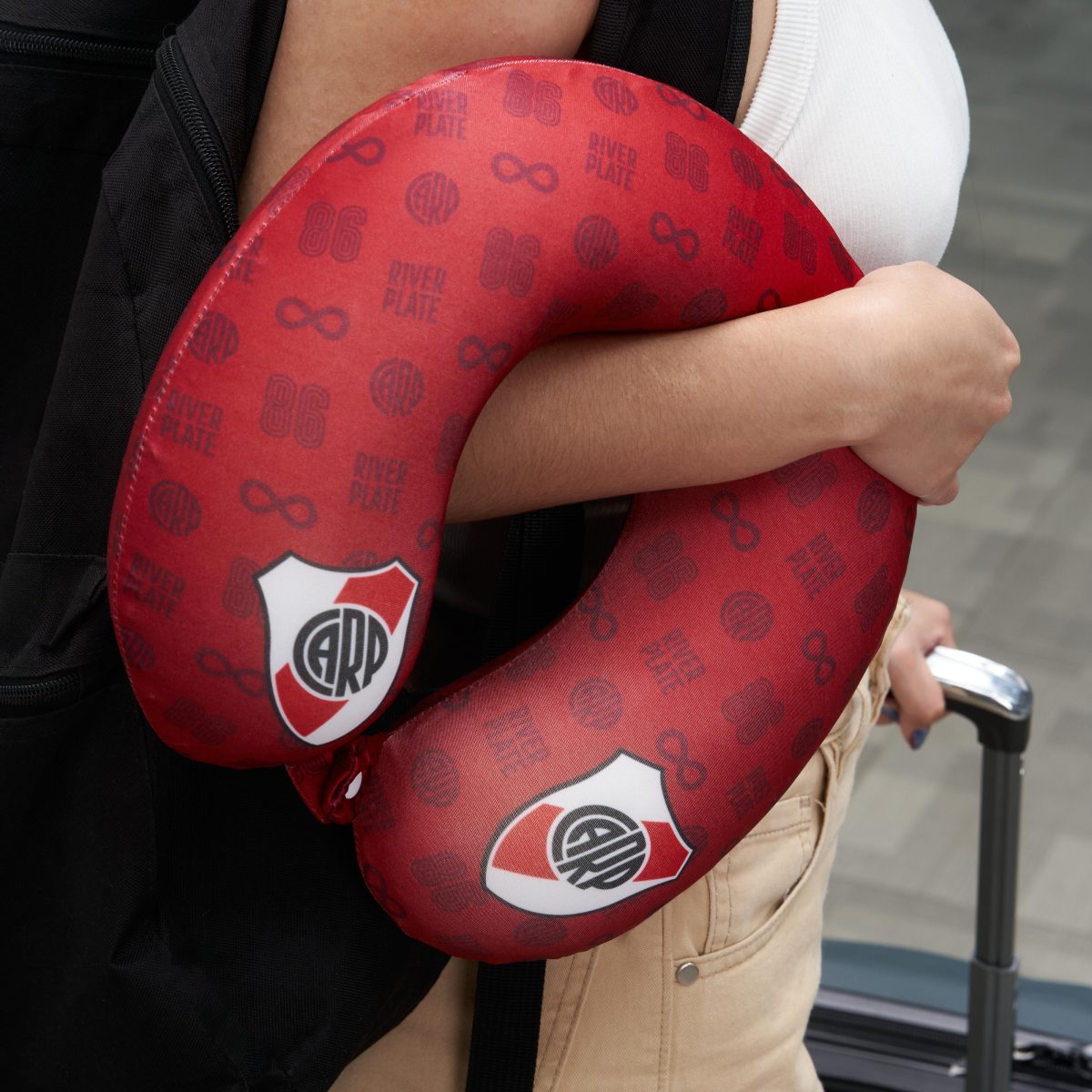 Almohada De Viaje River Plate - Imagen 3