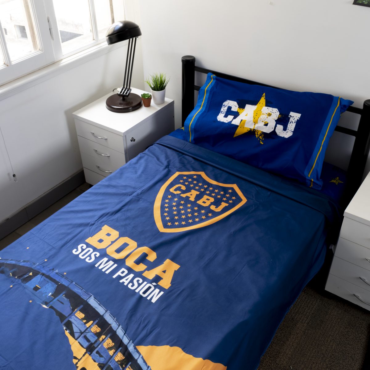 Colcha Twin Size 160X240Cm Boca Juniors - Imagen 4
