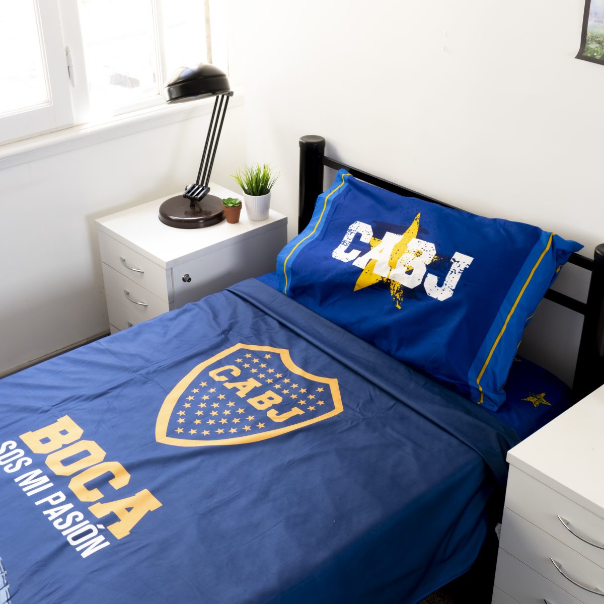 Colcha Twin Size 160X240Cm Boca Juniors - Imagen 3