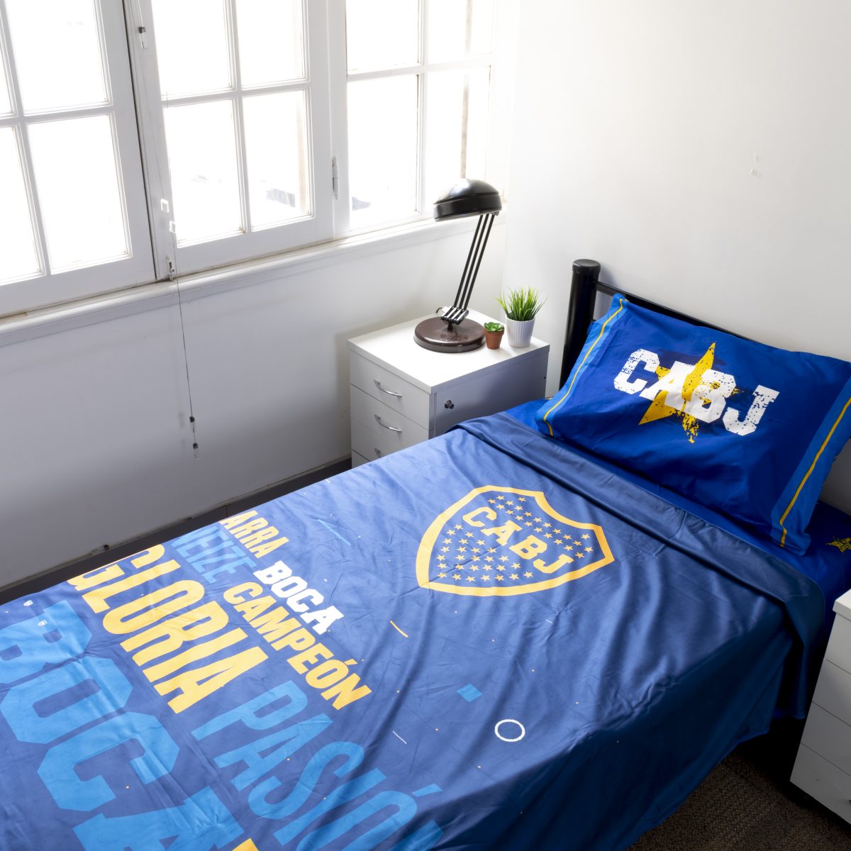 Colcha Twin Size 160X240Cm Boca Juniors - Imagen 3