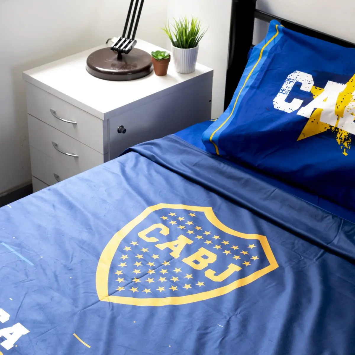 Colcha Twin Size 160X240Cm Boca Juniors - Imagen 4