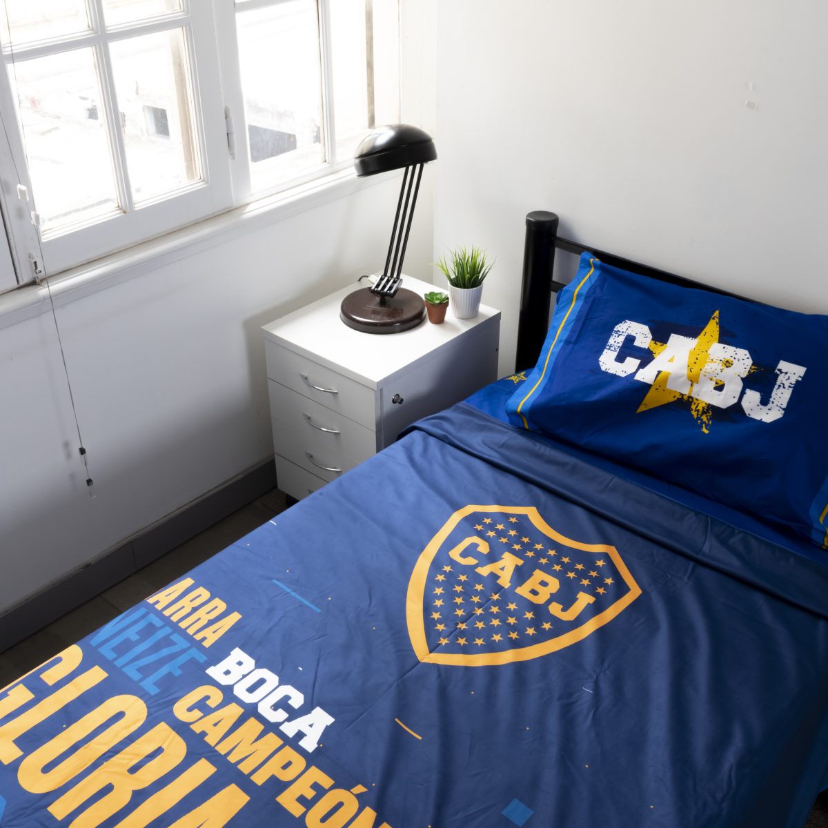 Colcha Twin Size 160X240Cm Boca Juniors - Imagen 2