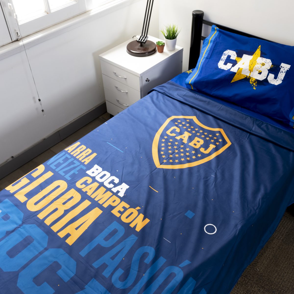 Colcha Twin Size 160X240Cm Boca Juniors - Imagen 7