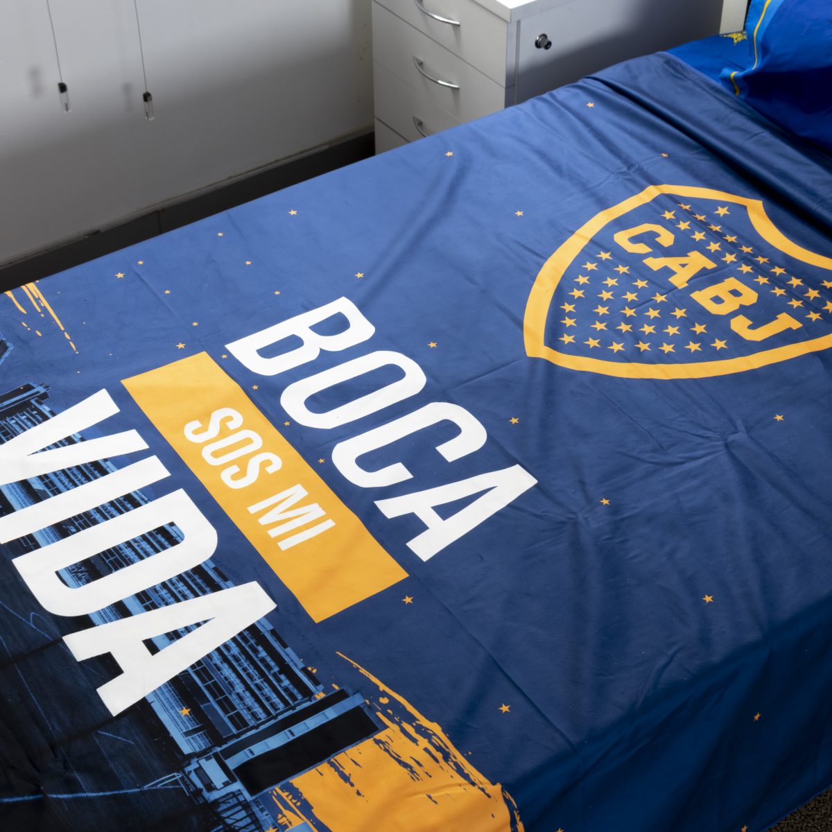 Colcha Twin Size 160X240Cm Boca Juniors - Imagen 4