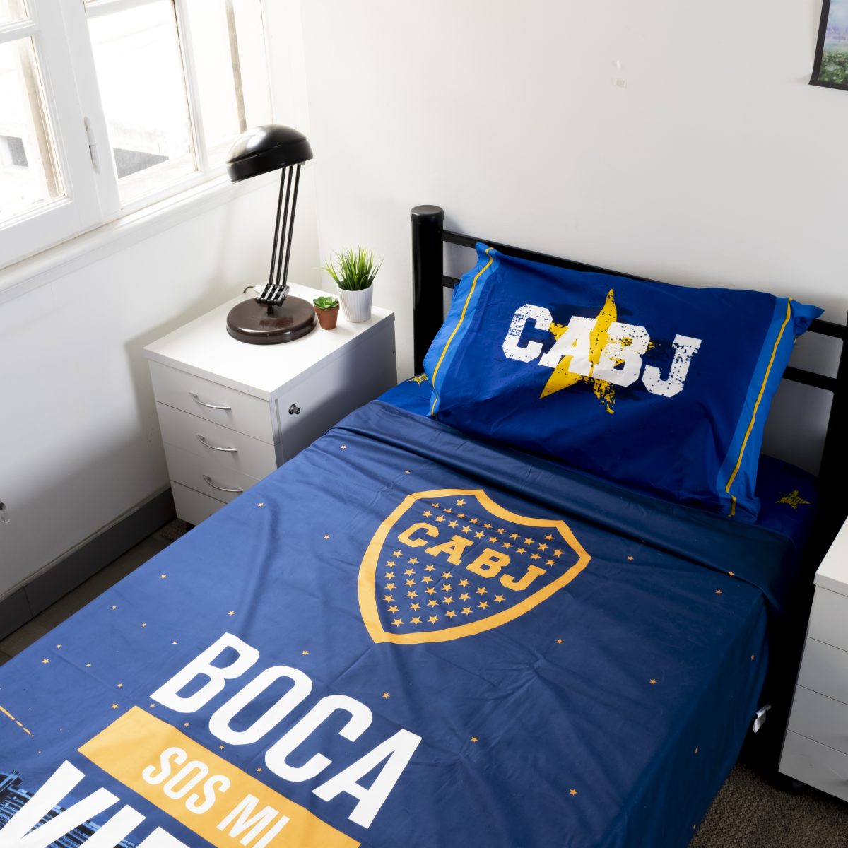 Colcha Twin Size 160X240Cm Boca Juniors - Imagen 5