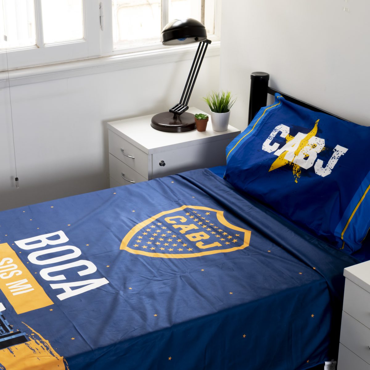 Colcha Twin Size 160X240Cm Boca Juniors - Imagen 3