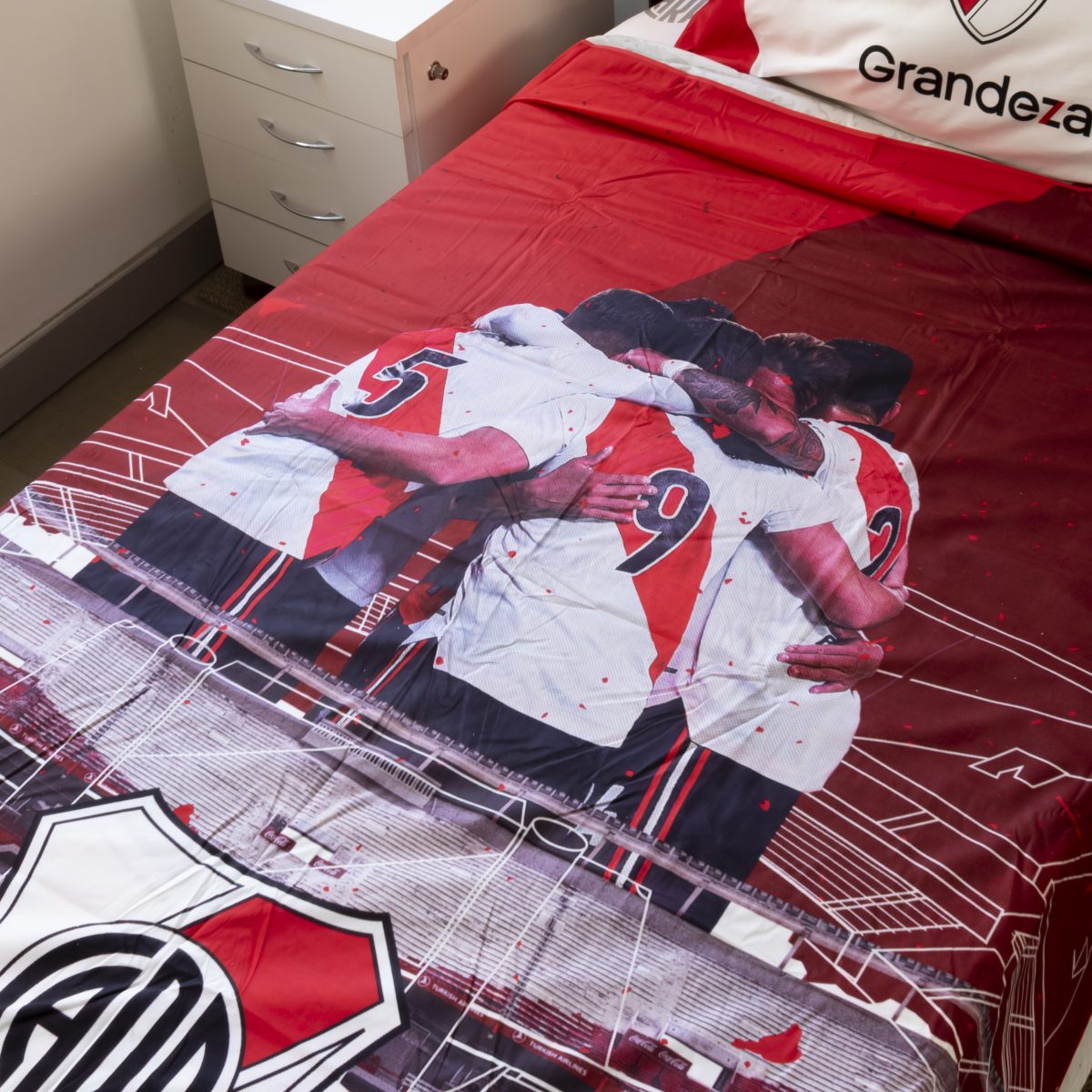 Colcha Twin Size 160X240Cm River Plate - Imagen 2