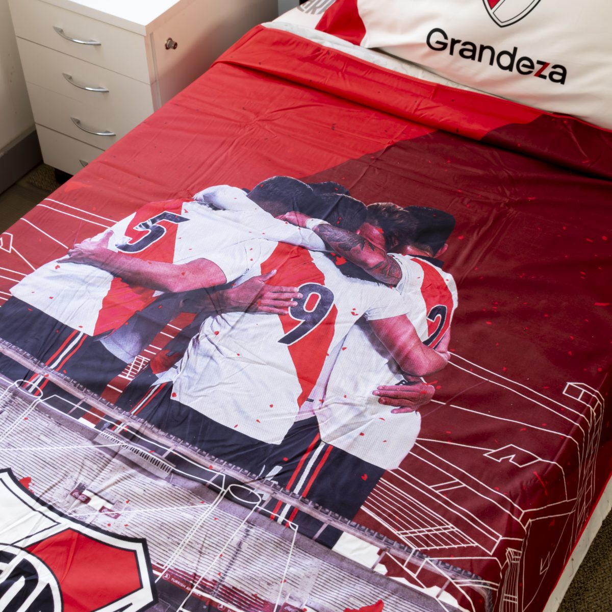 Colcha Twin Size 160X240Cm River Plate - Imagen 6