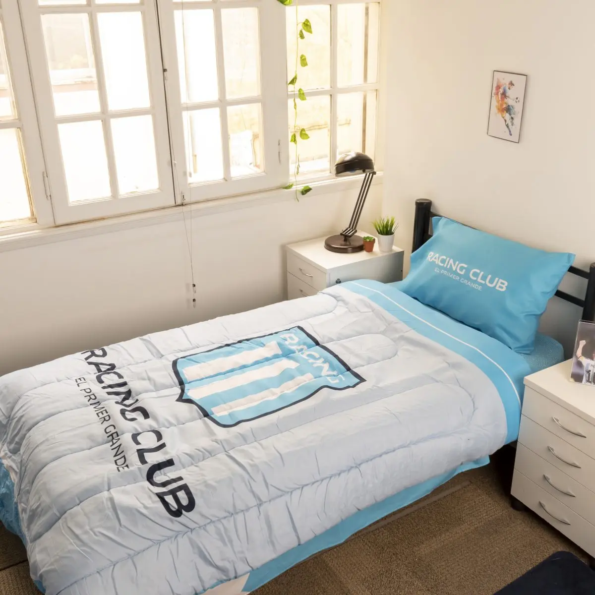 Acolchado Twin Size 160X240Cm Racing - Imagen 1