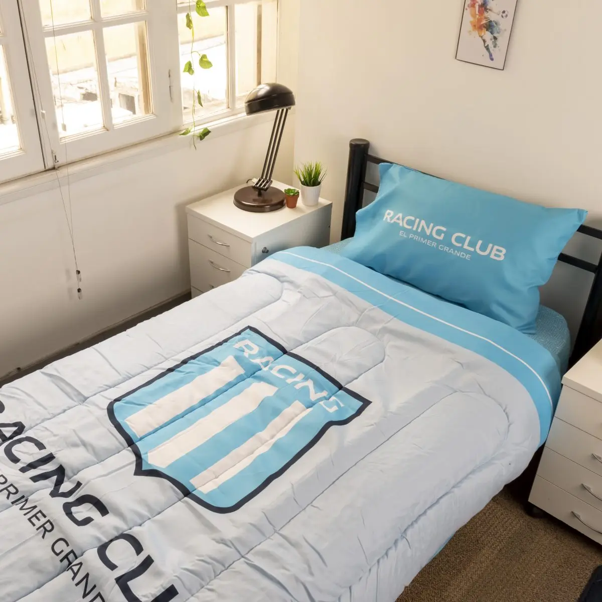 Acolchado Twin Size 160X240Cm Racing - Imagen 2