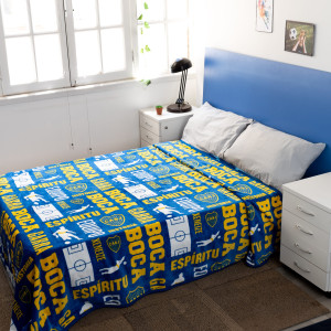 Frazada Flannel River Plate 2 Plazas Y Media 220X240Cm