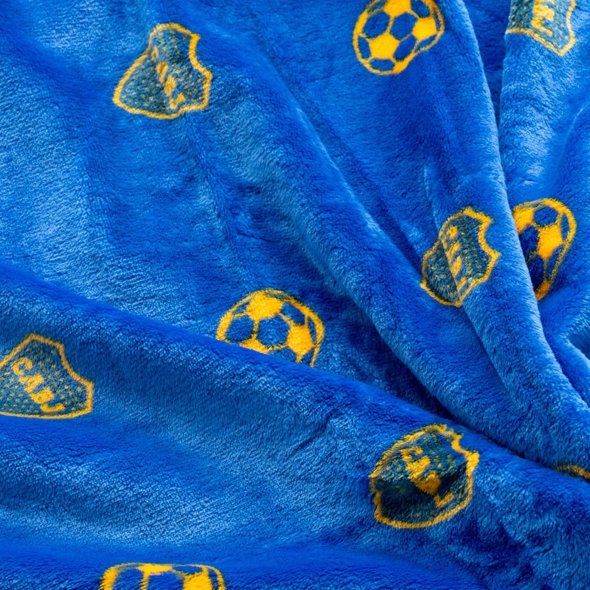 Frazada Flannel Boca Juniors Twin Size 160X240Cm Con Funda - Imagen 3