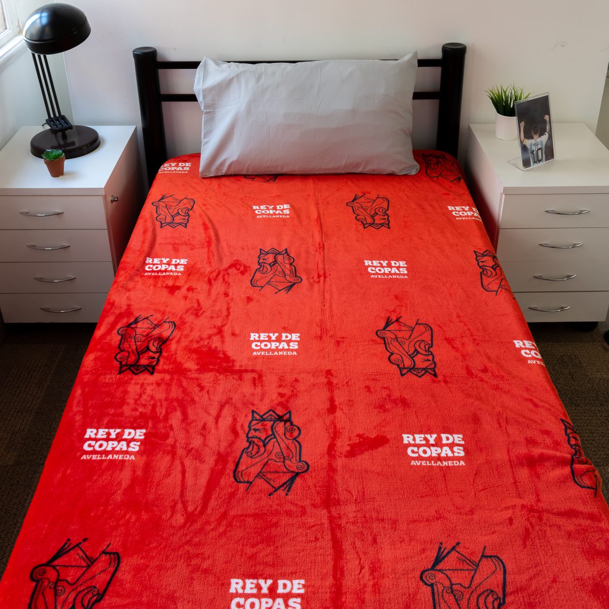 Frazada Flannel Independiente Twin Size 160X240Cm Con Funda - Imagen 5