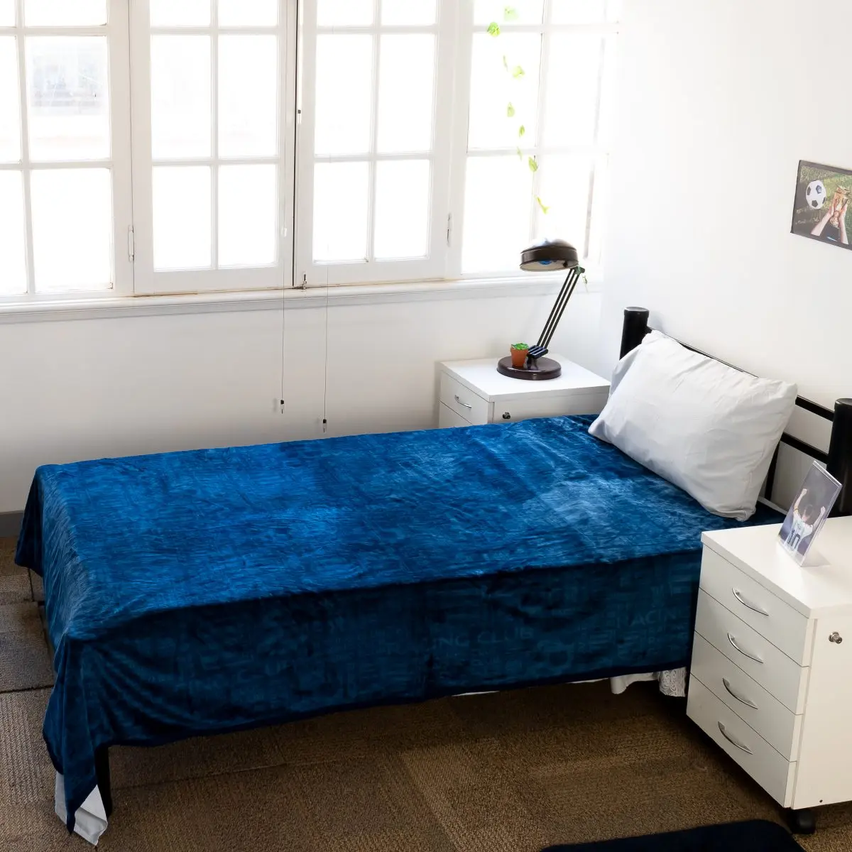 Frazada Flannel Racing Twin Size 160X240Cm Con Funda - Imagen 1