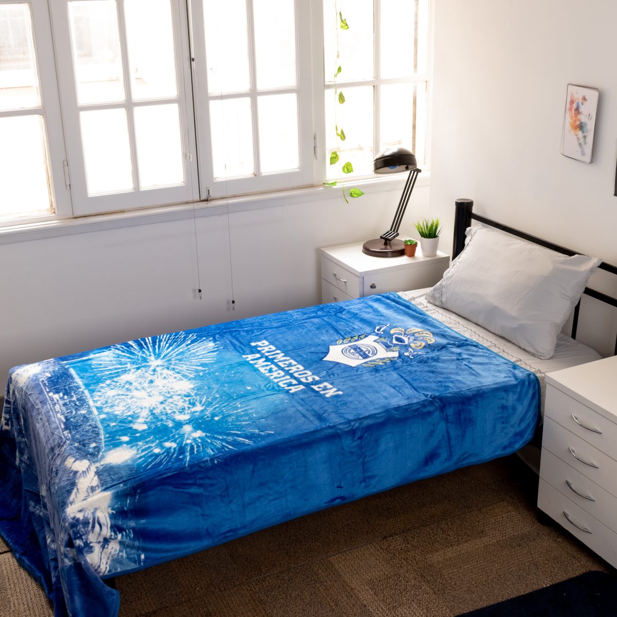 Frazada Luminosa Gimnasia 1 Plaza Y Media - Imagen 1