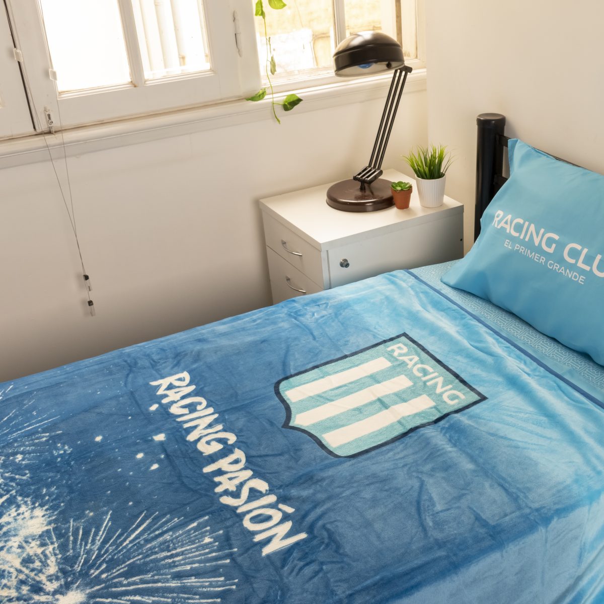 Frazada Luminosa Racing 1 Plaza Y Media - Imagen 5