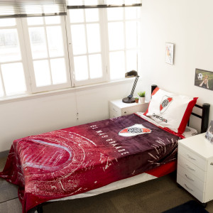 Frazada Luminosa River Plate 1 Plaza Y Media