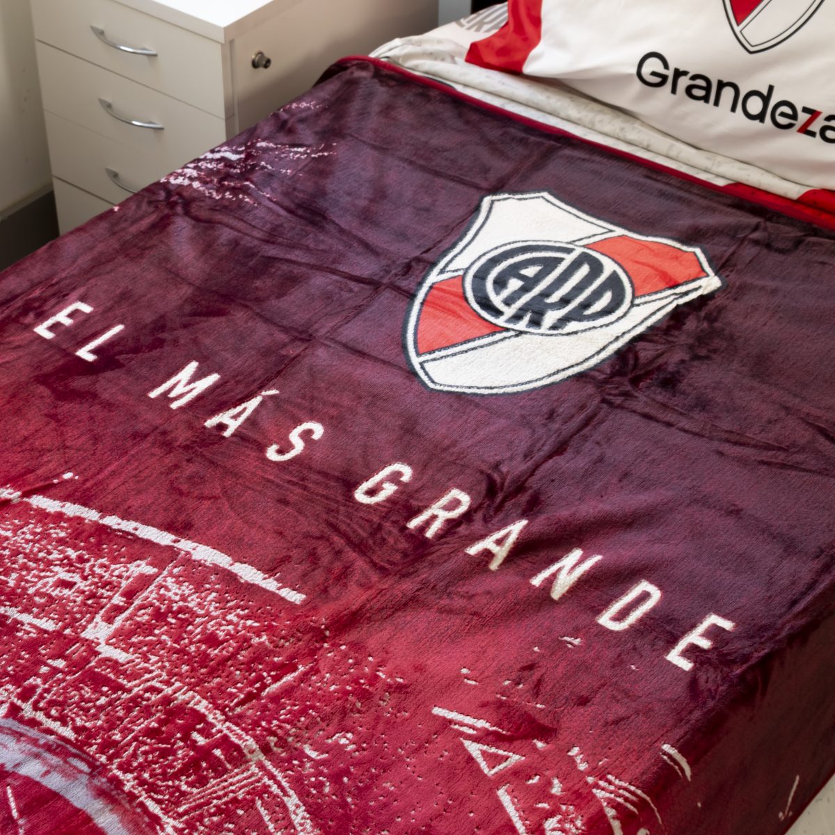 Frazada Luminosa River Plate 1 Plaza Y Media - Imagen 8