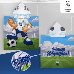 Poncho Microfibra Con Mochilala Afa