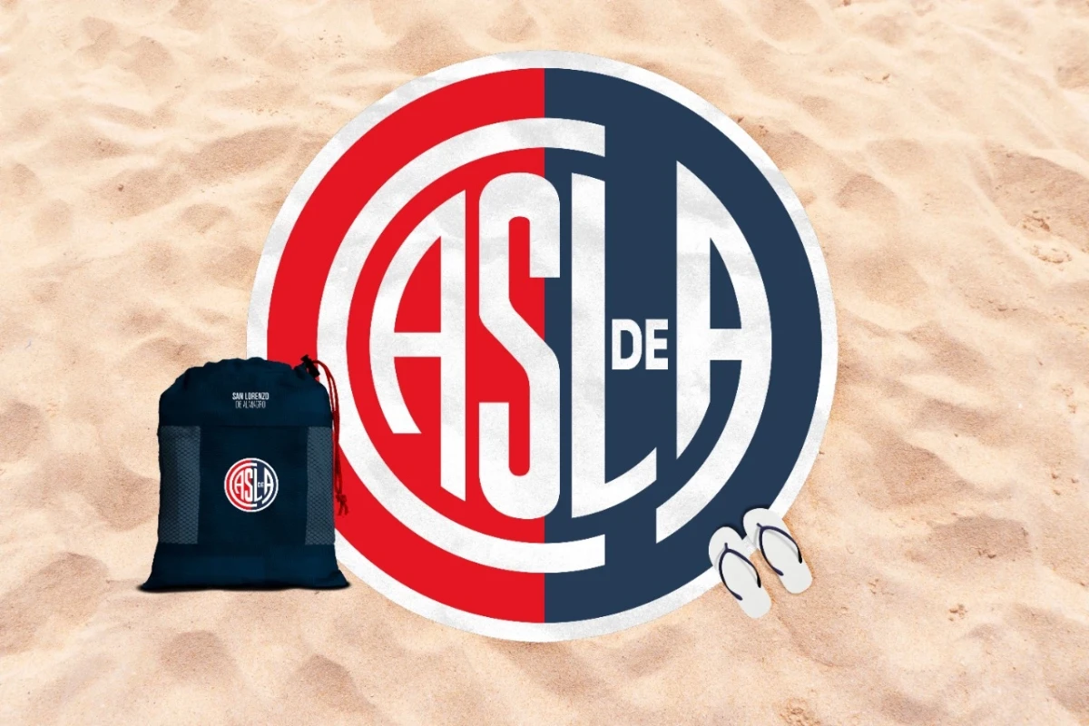 Toallon De Escudo San Lorenzo 140X170Cm Aprox - Imagen 3