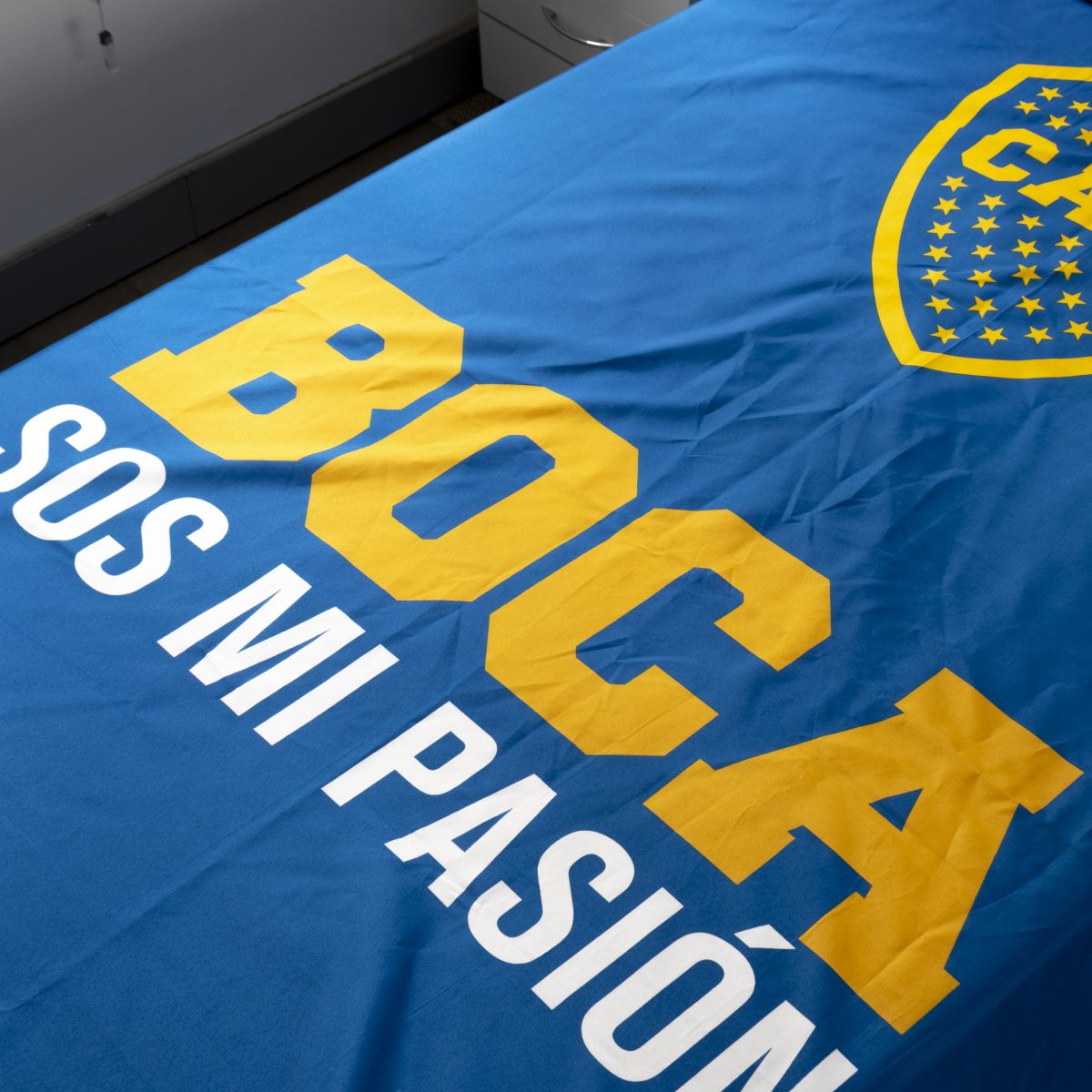 Juego De Sabana Boca Juniors 1 Plaza Y Media - Imagen 3