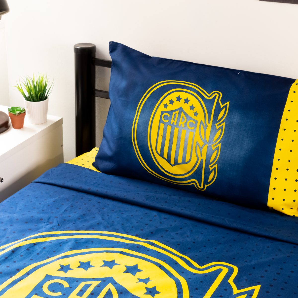 Juego De Sabana Rosario Central 1 Plaza Y Media - Imagen 4