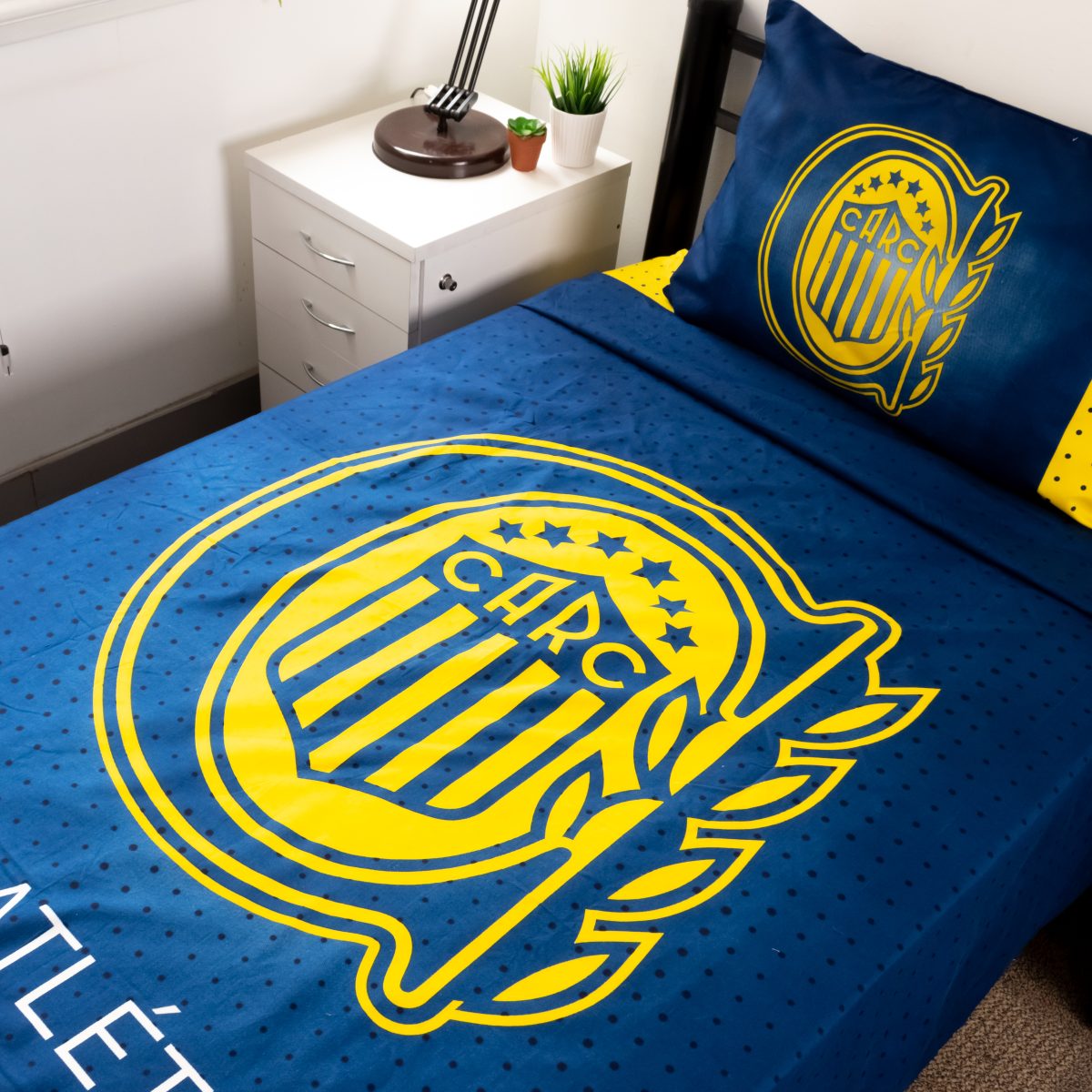 Juego De Sabana Rosario Central 1 Plaza Y Media - Imagen 5