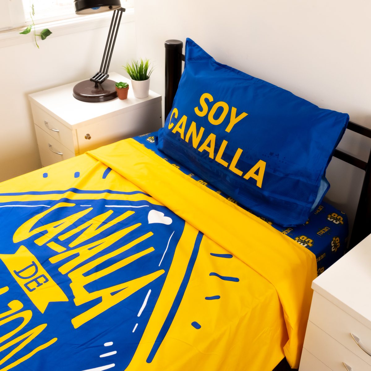 Juego De Sabana Rosario Central 1 Plaza Y Media - Imagen 2