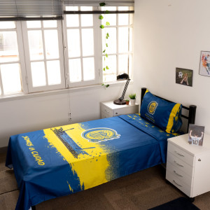 Juego De Sabana Rosario Central 1 Plaza Y Media