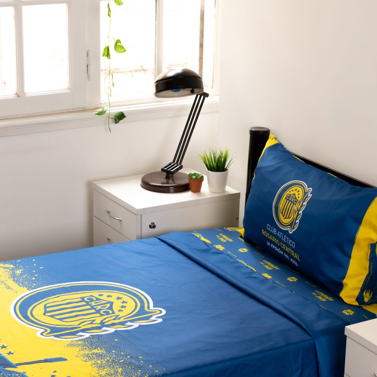 Juego De Sabana Rosario Central 1 Plaza Y Media - Imagen 7