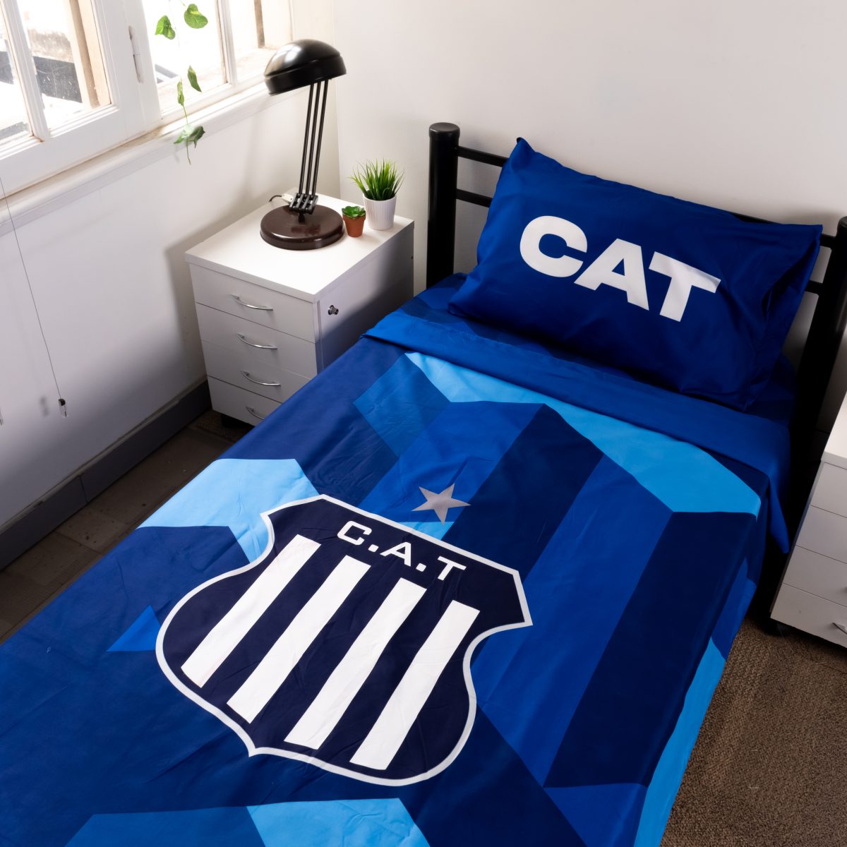 Juego De Sabana Talleres 1 Plaza Y Media - Imagen 7