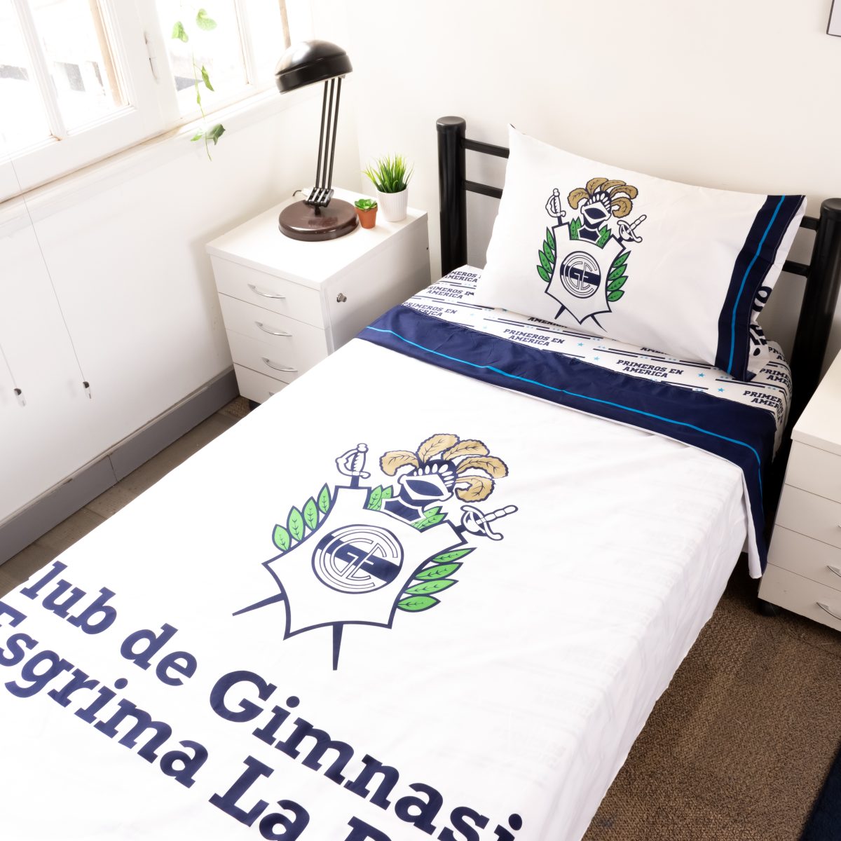 Juego De Sabana Gimnasia 1 Plaza Y Media - Imagen 4