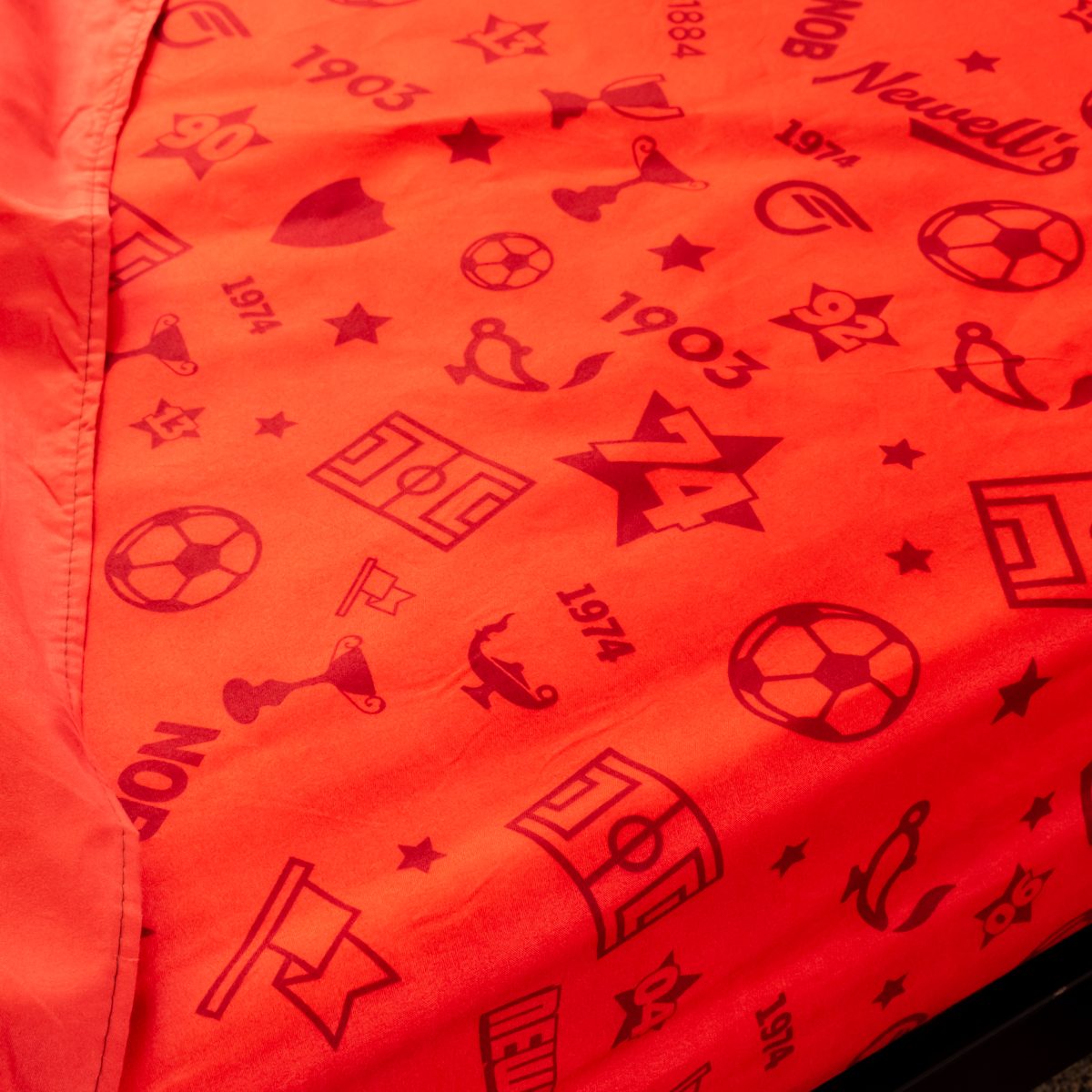 Juego De Sabana Newell'S 1 Plaza Y Media - Imagen 2