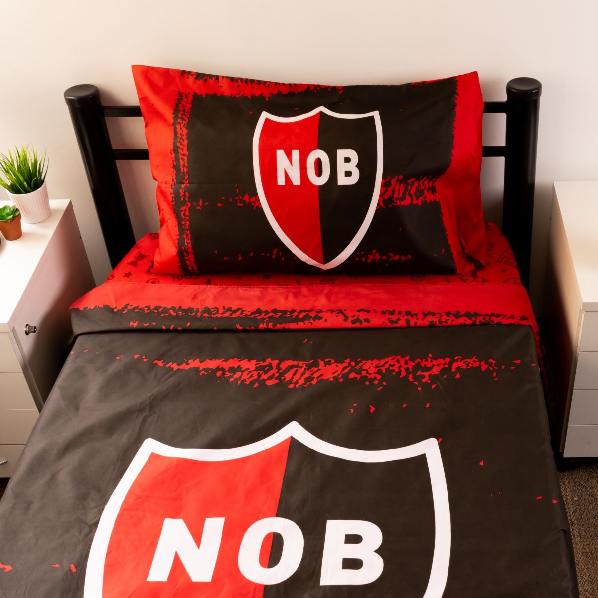 Juego De Sabana Newell'S 1 Plaza Y Media - Imagen 7