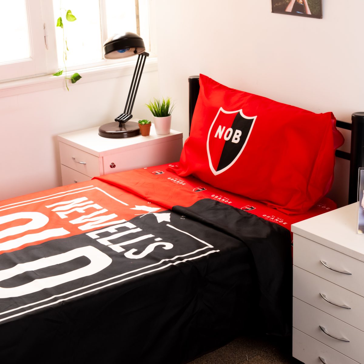 Juego De Sabana Newell'S 1 Plaza Y Media - Imagen 4