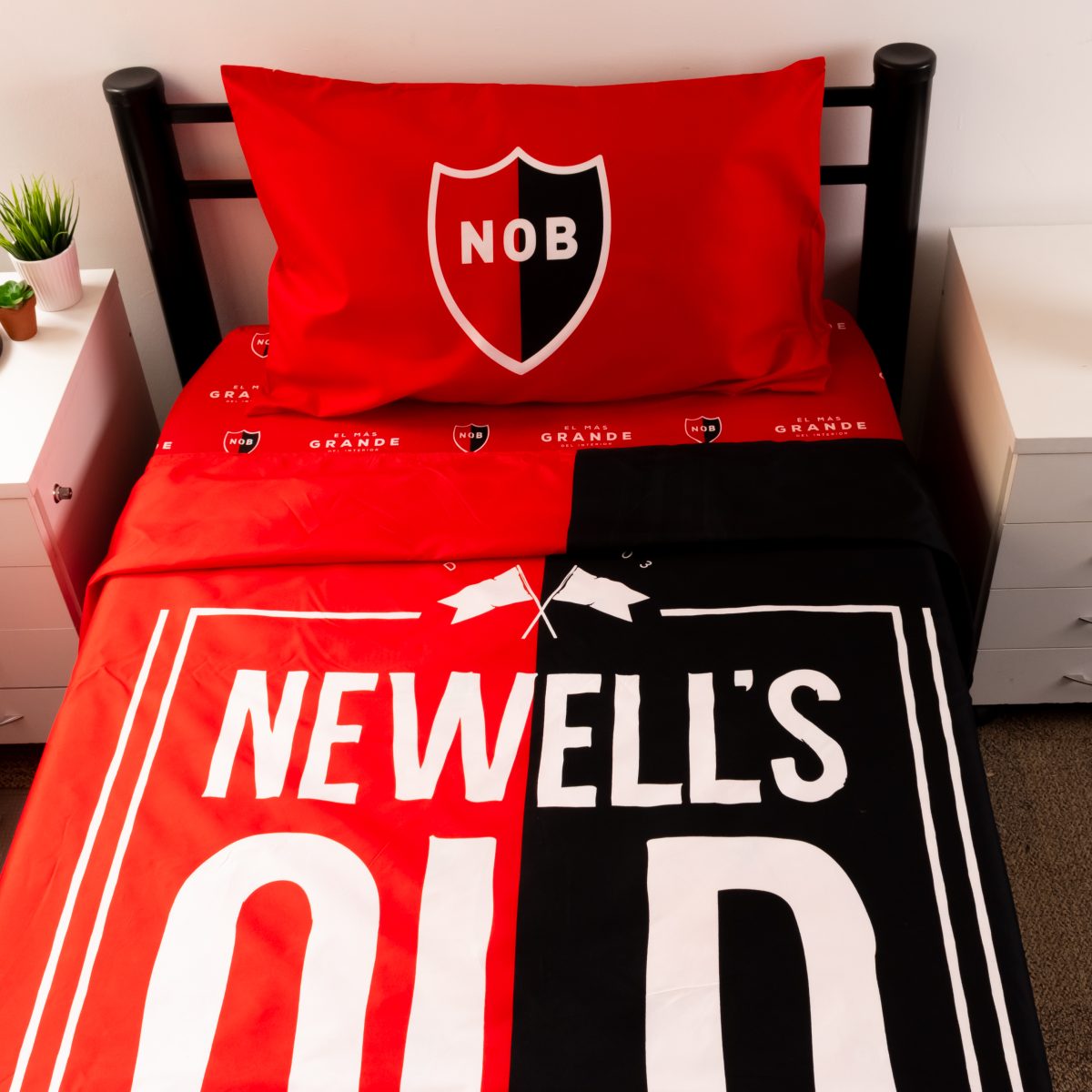 Juego De Sabana Newell'S 1 Plaza Y Media - Imagen 5