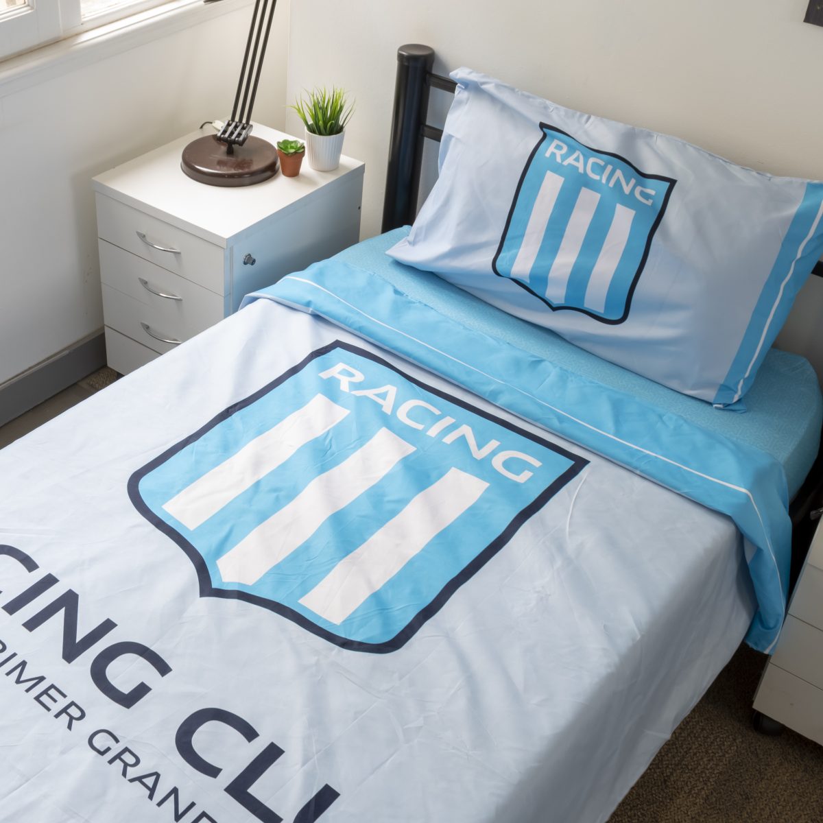 Juego De Sabana Racing 1 Plaza Y Media - Imagen 3