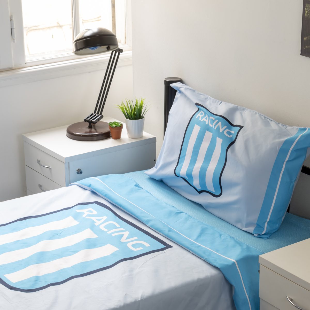 Juego De Sabana Racing 1 Plaza Y Media - Imagen 4