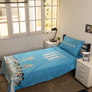 Juego De Sabana Racing 1 Plaza Y Media