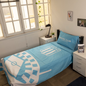 Juego De Sabana Racing 1 Plaza Y Media