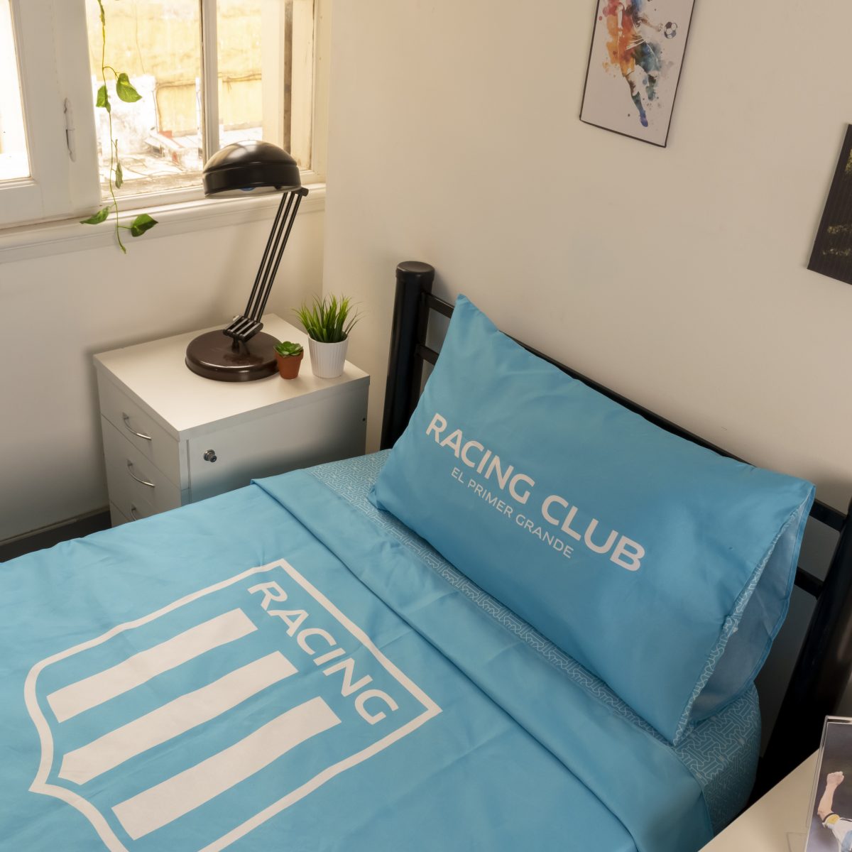 Juego De Sabana Racing 1 Plaza Y Media - Imagen 3