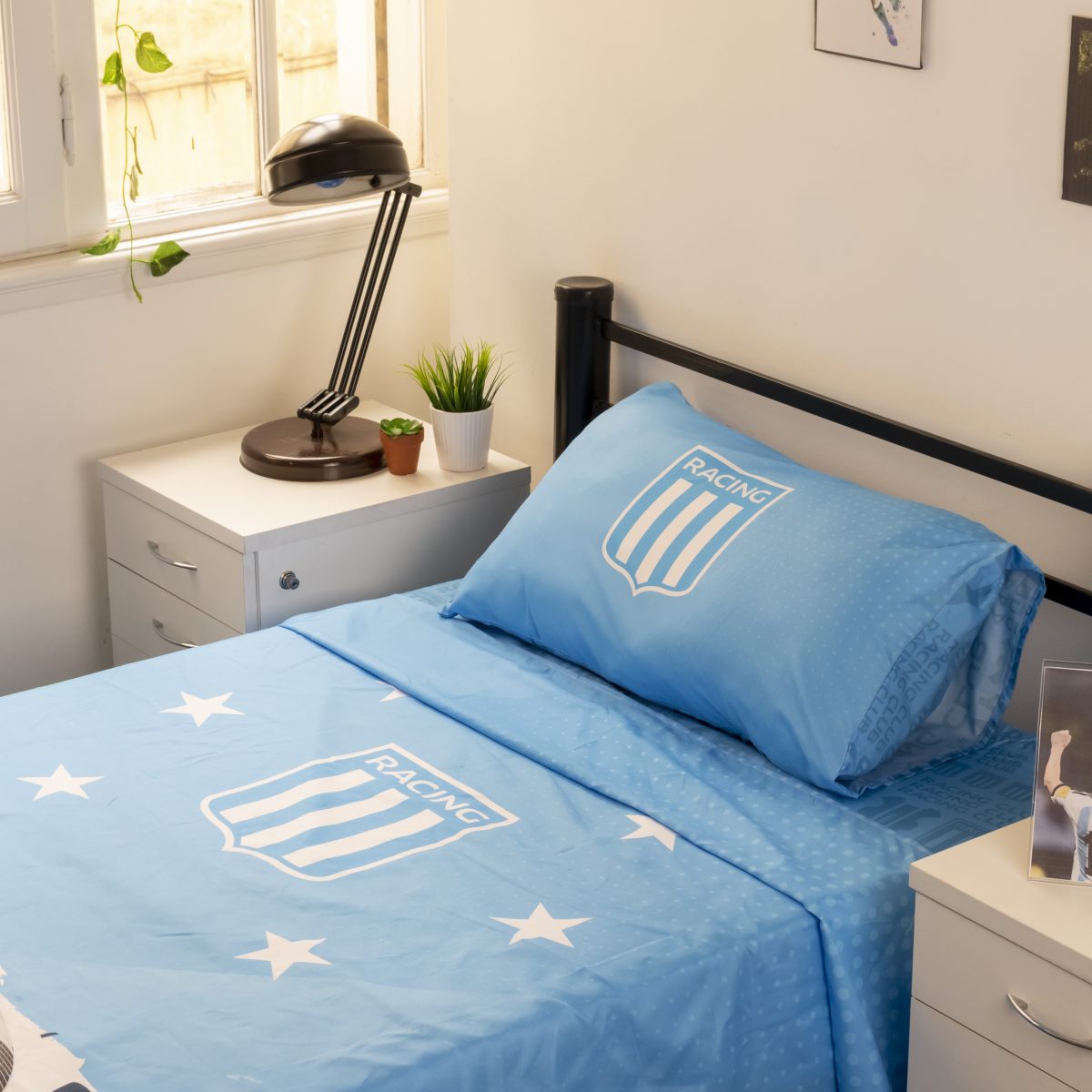 Juego De Sabana Racing 1 Plaza Y Media - Imagen 3