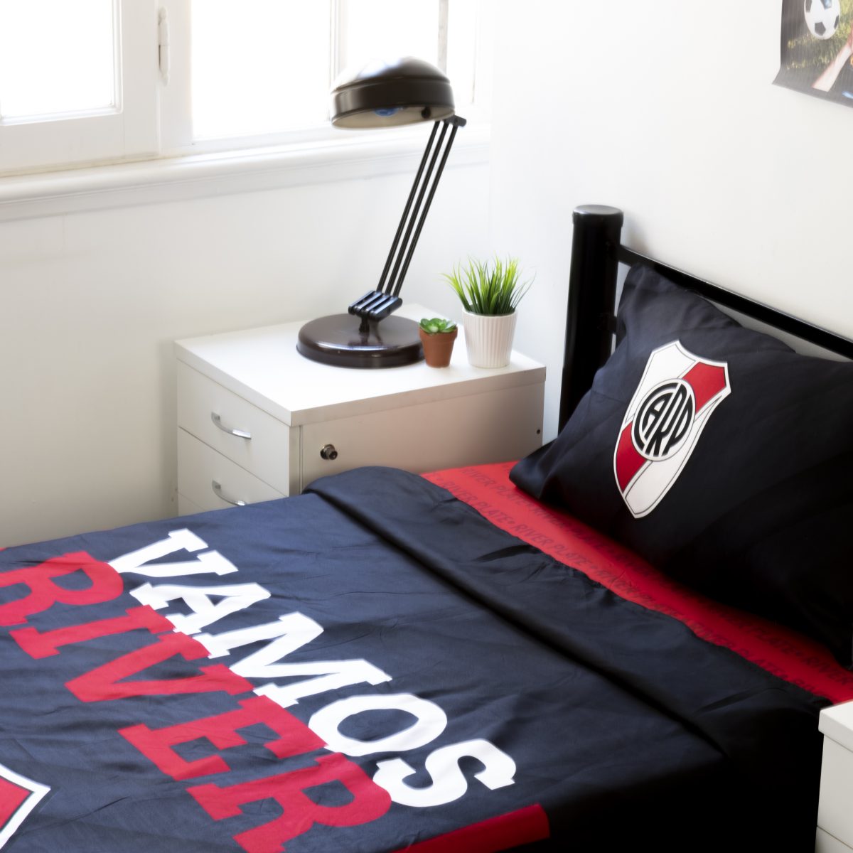 Juego De Sabana River Plate 1 Plaza Y Media - Imagen 6