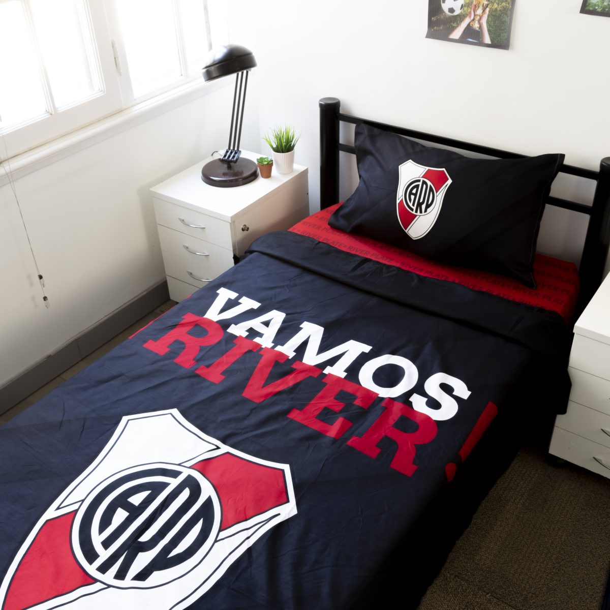 Juego De Sabana River Plate 1 Plaza Y Media - Imagen 4