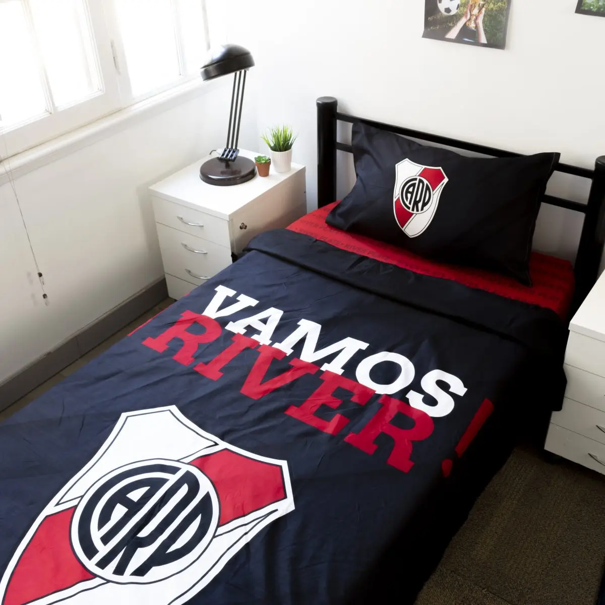 Juego De Sabana River Plate 1 Plaza Y Media - Imagen 4